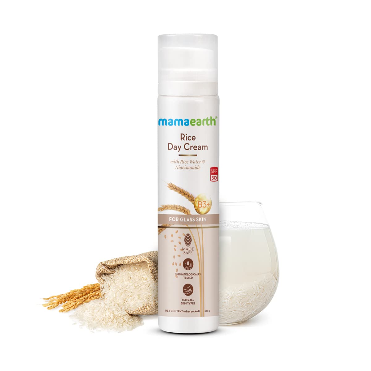 Mamaearth Rice Day Cream  50 gm